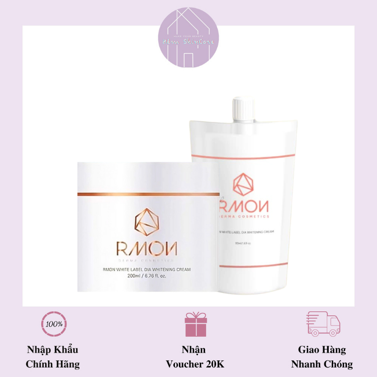  Rmon White Label Dia Whitening Cream - Kem Dưỡng Trắng Da Tế Bào Gốc 