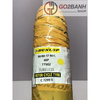 Vỏ Dunlop 90/80/17, 120/70/17 vỏ trước/sau Winner, Exciter150/155 không ruột