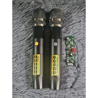 Micro không dây loa kéo 2 màn hình