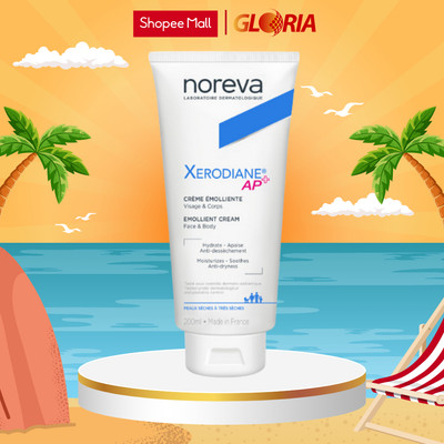 Kem Dưỡng Ẩm Làm Dịu Và Giảm Ngứa Chuyên Sâu Noreva Xerodiane AP+ Emollient Cream 200ml