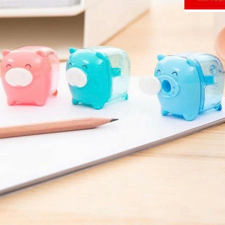 Combo 2 Gọt Chì deli 0557 - Hình Chú Heo Con (Shop giao màu ngẫu nhiên)