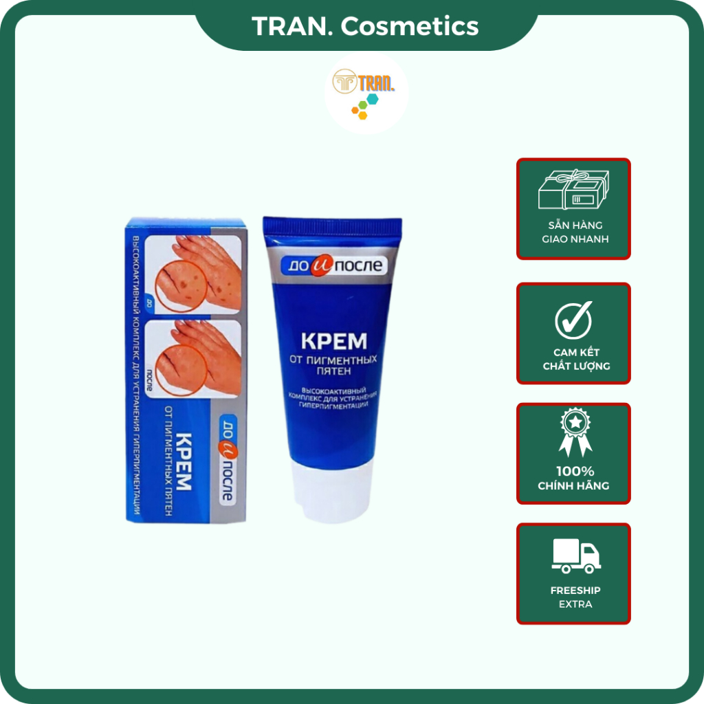 Kem Đồi Mồi K Pem, K Pem Đồi Mồi Da Tay Từ Nga Cải Thiện Vùng Da Xỉn Màu Chống Oxy Hóa Lão Hóa Da - 