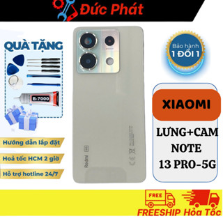  LƯNG + CAMERA Thay Thế XIAOMI NOTE 13 PRO-5G   Tặng keo dán và bộ sửa  