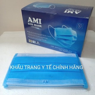 Khẩu trang than hoạt tính AMI (Màu xám)