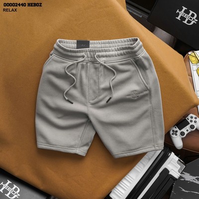 Quần short nỉ golf Heboz 3M, quần đùi dành cho nam lưng thun co giãn - 00002440