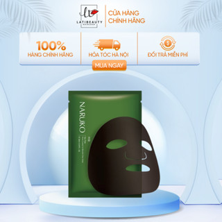 Hộp 8 miếng Mặt nạ Naruko Tea Tree Mặt Nạ Naruko Tràm Trà Giảm Dầu Mụn, Cấp Ẩm Dưỡng Trắng Phục Hồi Da