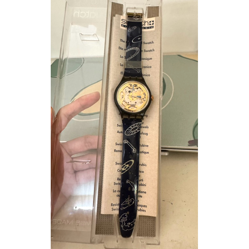 Đồng hồ cơ nam Swatch swiss thuỵ sĩ+hộp theo máy