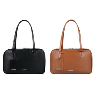 Túi chữ nhật giả da unisex kèm tag (to)
