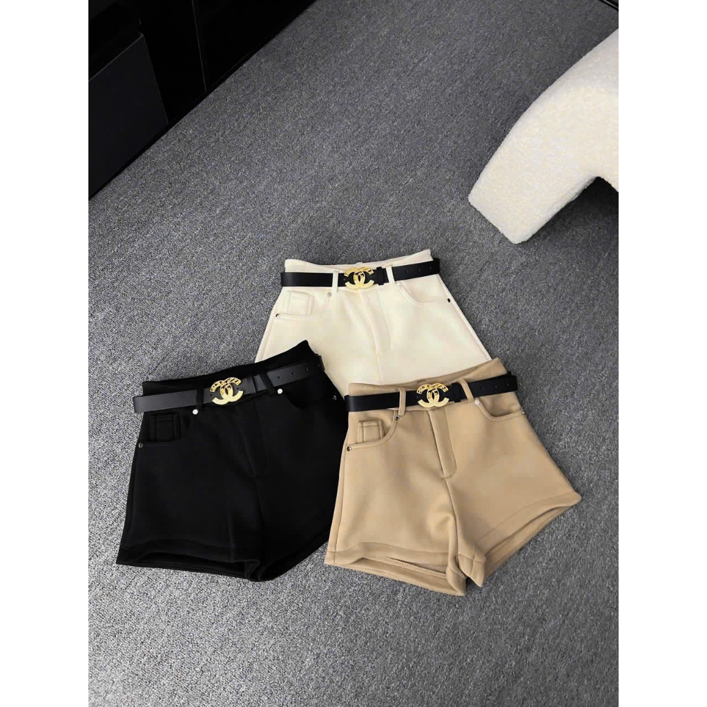 Quần short sooc dạ đai X UMEE STORE QCCC QCL1 QS0308 9881 đai x