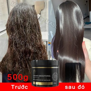 mặt nạ ủ tóc chăm sóc tóc trứng cá muối kem duỗi tóc tại nhà phục hồi hư tổn hấp tóc Giảm gãy rụng và ngăn ngừa rụng tóc