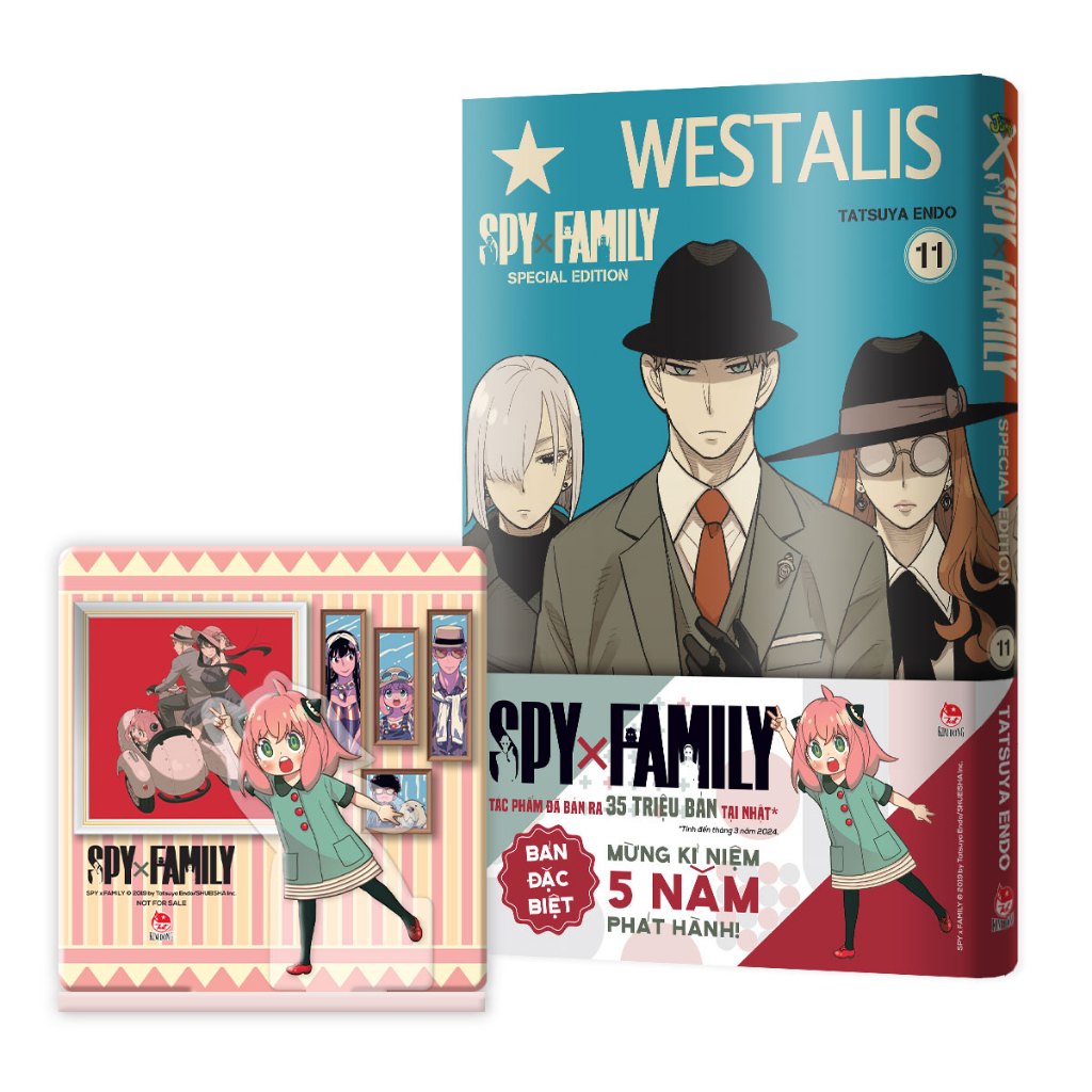 Truyện tranh Spy X Family tập 9, 11 - bản giới hạn