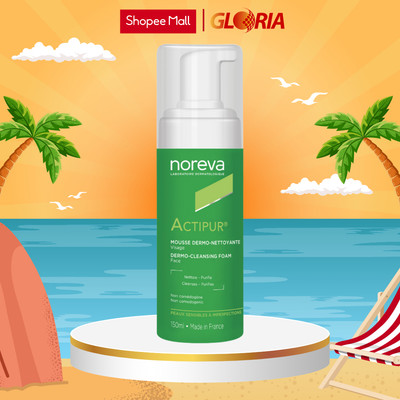 Bọt Rửa Mặt Dành Cho Da Dầu Mụn Noreva Actipur Dermo-Cleansing Foam 150ml