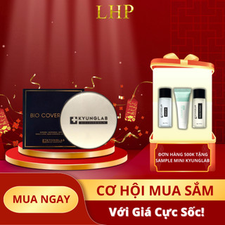 Phấn nước Bio Cover Balm Cushion Kyunglab lớp nền mỏng nhẹ, giúp căng bóng, lên tone tự nhiên - có 2 tone màu