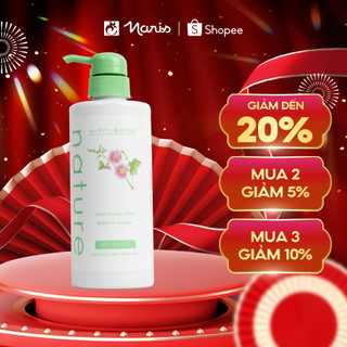 Sữa tắm Naris Nature hương hoa tự nhiên 500ml