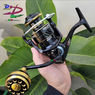 Máy câu cá Deukio ZENO núm độ cao cấp tải cá lớn máy câu cá kim loại