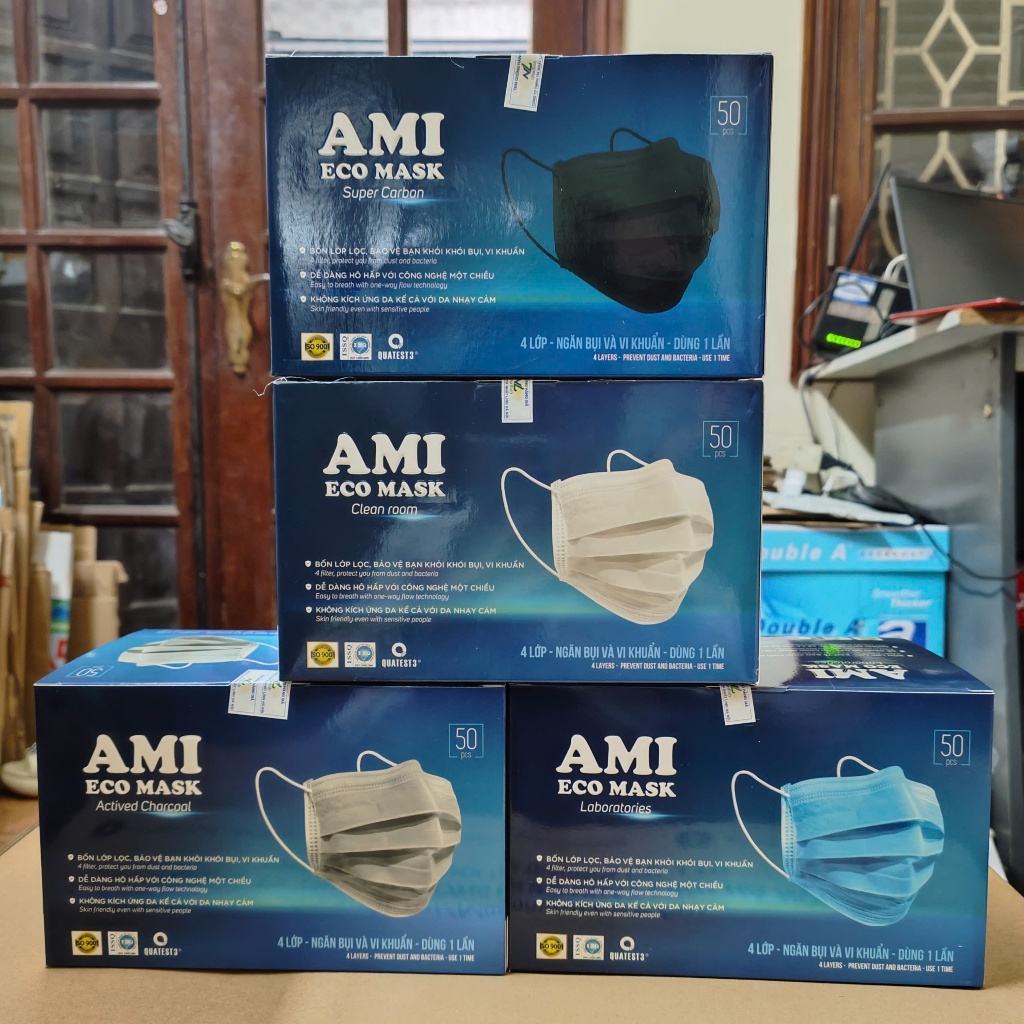 Combo 20 hộp khẩu trang AMI