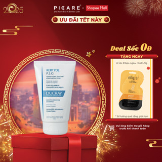 Dầu gội giảm gàu mảng Ducray Kertyol PSO Rebalancing Shampoo 125ml