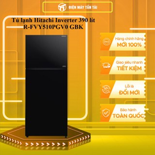 [TẤN TÀI LĐ 0Đ] R-FVY510PGV0(GBK)Tủ lạnh Hitachi Inverter 390 lít R-FVY510PGV0(GBK) - CHÍNH HÃNG