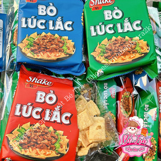 (Combo 10 gói) Snack Bim Bim Bò Lúc Lắc, đồ ăn vặt