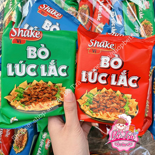 (Combo 10 gói) Snack Bim Bim Bò Lúc Lắc, đồ ăn vặt