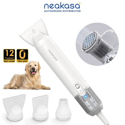 [New 2025] Máy sấy lông cho chó mèo NEAKASA F1 nhỏ gọn công suất 1200w độ ồn thấp
