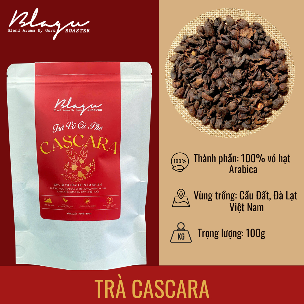 Trà Blagu Cascara - Trà vỏ cà phê - 100g