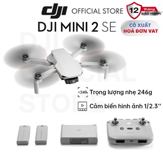 Flycam DJI Mini 2 SE nhỏ gọn nhẹ, quay video sắc nét 2.7K 30fps (DJI Mini 2 SE)