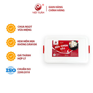 (HỎA TỐC) Kem Sữa Chua Dẻo, Mềm Xốp, Dẻo Thơm, Bán Quanh Năm, Hộp 2kg Hiệu Việt Tuấn