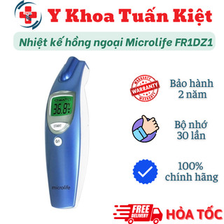 ✅ Nhiệt kế hồng ngoại đo trán Microlife FR1DZ1 Đo 1s , bảo hành Chính hãng 2 năm