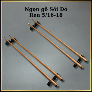 Ngọn cơ Bi A Bida Ren 5/16-18 dễ dàng thay ngọn- Làm Bằng Gỗ Sồi Trắng -Sồi Đỏ- Phong Canada -Phong Nga- Gỗ Tần Bì