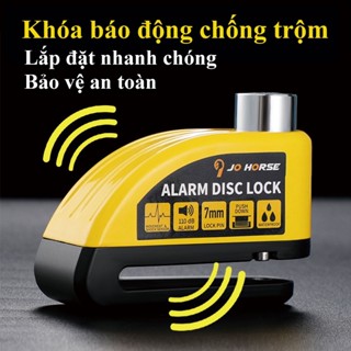 Ổ khóa báo động xe máy ổ khóa báo động có còi hú chống trộm chống cạy chống trộm cắp xe máy tiện lợi