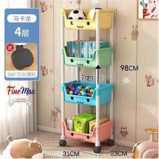 Kệ Để Đồ hokori Đa Năng, Kệ Gấu Đựng Đồ Đa Năng Có Bánh Xe Di Chuyển Dễ Dàng Siêu Tiện Lợi