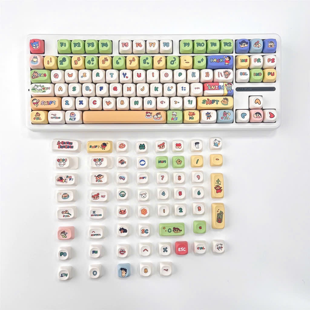 Keycap Profile cherry| Keycao Moa| Keycap dùng cho bàn phím cơ, Pbt Dyesub đa dạng mẫu mã