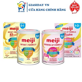 [Exp 2026] Sữa Meiji NHẬP KHẨU Lon, Thanh Số 0, Số 9 - Sữa Bột Công Thức 800g