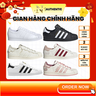 [CHÍNH HÃNG] Giày Adidas Superstar OG AUTHENTIC. Giày Sneaker Superstar Mũi Sò Basic Nam Nữ