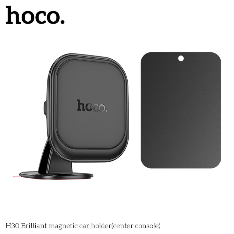 Giá đỡ điện thoại Hoco H30 gắn trên táp lô xe ô tô xoay 360 độ