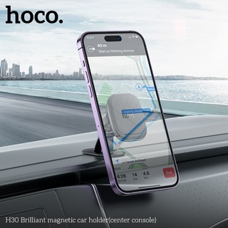 Giá đỡ điện thoại Hoco H30 gắn trên táp lô xe ô tô xoay 360 độ