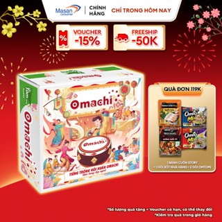 Mì Omachi Lẩu Tôm Càng - Thùng 30 Gói x 80g