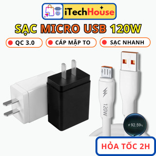  Dây Cáp Sạc Nhanh Micro Usb 6A Cho Android Huawei OPPO Vivo Xiaomi.. dây sạc 5a 40w 6a 66w 