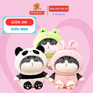  Gấu Bông Mèo Hoàng Thượng Cosplay Thú - Mèo Hoàng Thượng Bông Cao Cấp 