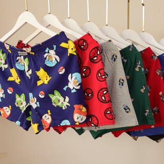 (Có Túi & Dài Hơn) Quần Short Đùi, Quần Ngủ Nam Có Túi Hai Bên Tiện Lợi  AmericanStyle Cotton Thun Mặc Nhà, Ra Ngoài