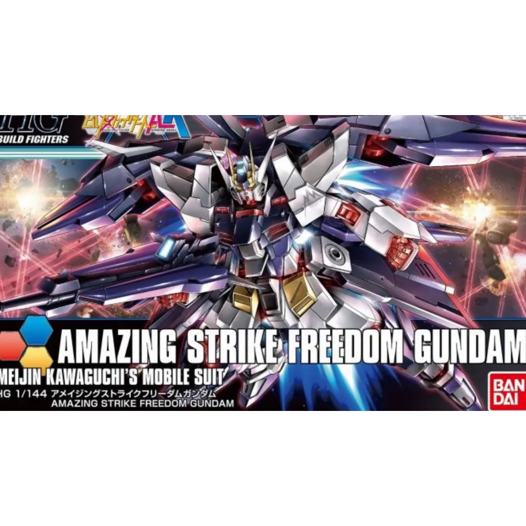 HG BF Amazing Strike Freedom Gundam