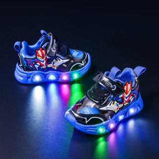 Giầy thể thao siêu nhân spider man bé trai có đèn led cảm ứng nhấp nháy ngoài da mềm cá tính có size từ 21-30