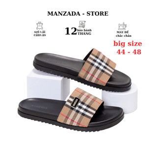 dép bbr nam quai ngang big size chuyên chân cỡ lớn 44,45,46,47,48, đã khâu đế và quai đế cao su đi rất êm chân fullbox