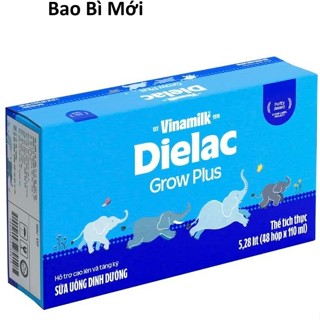 ( Mua lẻ giá Sỉ) Thùng sữa bột pha sẵn Dielac Grow Plus 110ml (48 hộp)