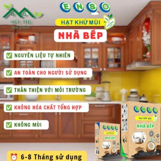 Hạt khử mùi tủ bếp ENSO khử khuẩn ,kháng nấm mốc, hút ẩm, mùi hôi chua, mối mọt thùng gạo, tủ bếp