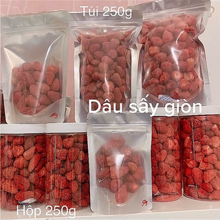Dâu tây sấy dẻo/ sấy giòn (có 2 loại)