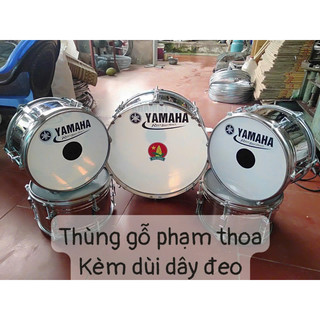 Trống đoàn đội yamaha bộ 5quả,bộ 3quả trống inox dày(loại1 bảo hành 15t)cam kết chất lượng xịn