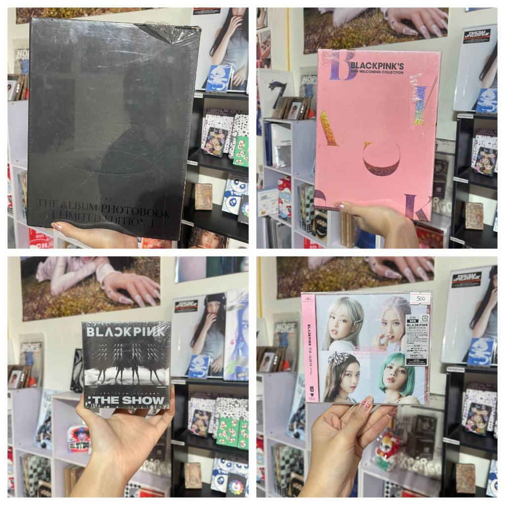  BLACKPINK - Album ảnh THE ALBUM 4+1 WELCOMING COLLECTION 2019 và THE ALBUM JAPAN chính hãng nguyên seal 