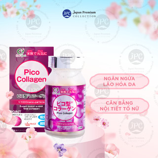 Collagen Nhật Bản thế hệ mới Đẹp Da, Ngừa Lão Hóa, Sạm Nám, Móng Tóc Chắc Khỏe, Cân Bằng Nội Tiết Nữ - Genki Fami (180v)